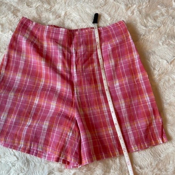 ☀️ 3/$25 Wardrobe Essentials Plaid Shorts Girls Size 5 - Picture 3 of 9